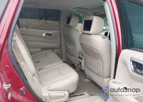 2014 Nissan Pathfinder Platinum из США, поврежденный, VIN 5N1AR2MM8EC723843